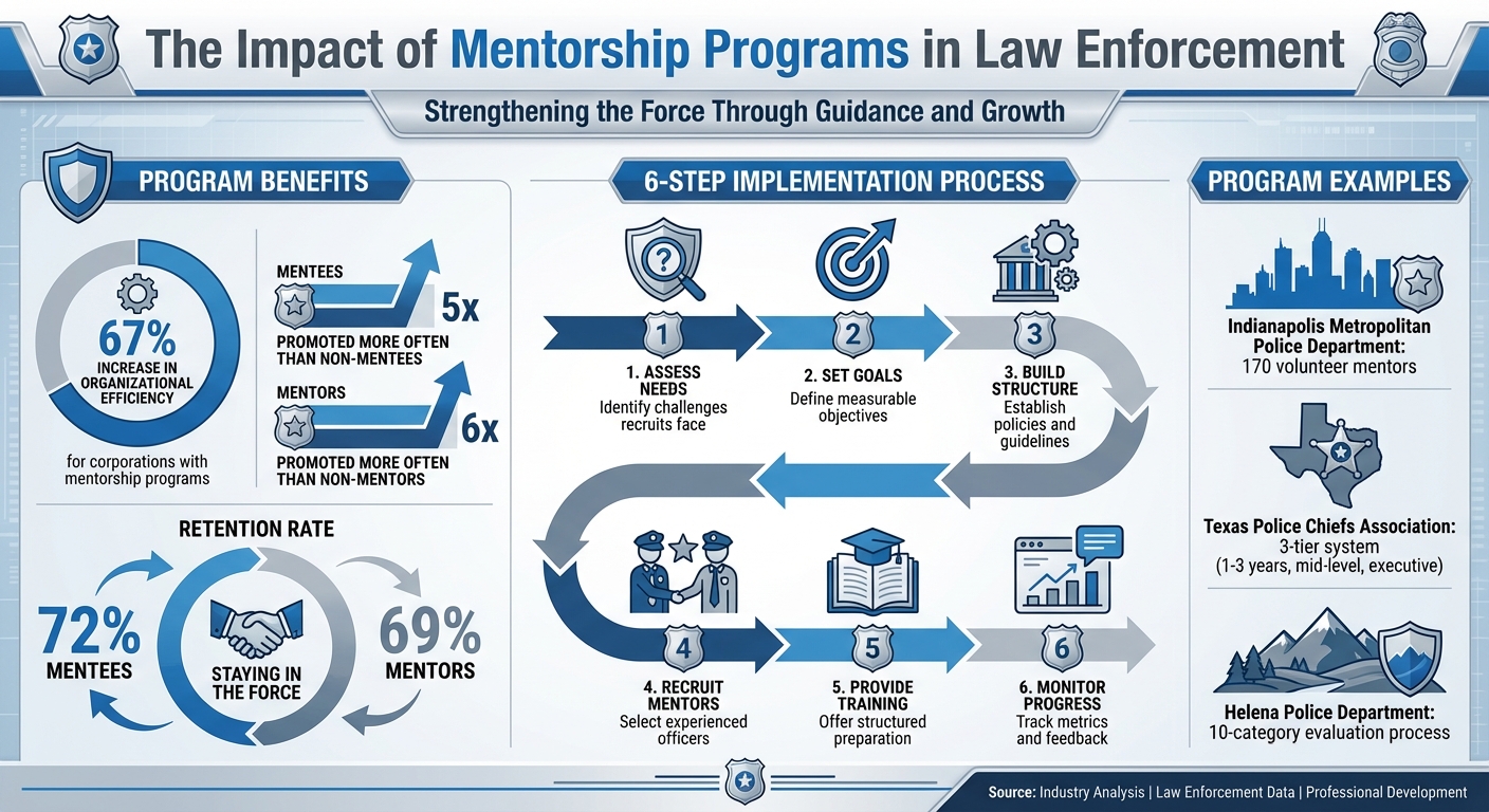 Law Enforcement Mentorship Program Benefits and Impact Statistics