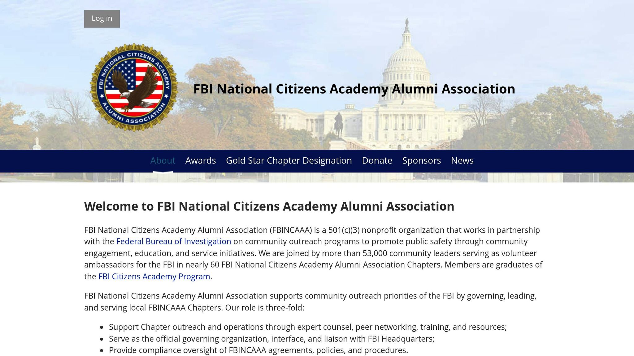 FBI National Citizens Academy Alumni Association